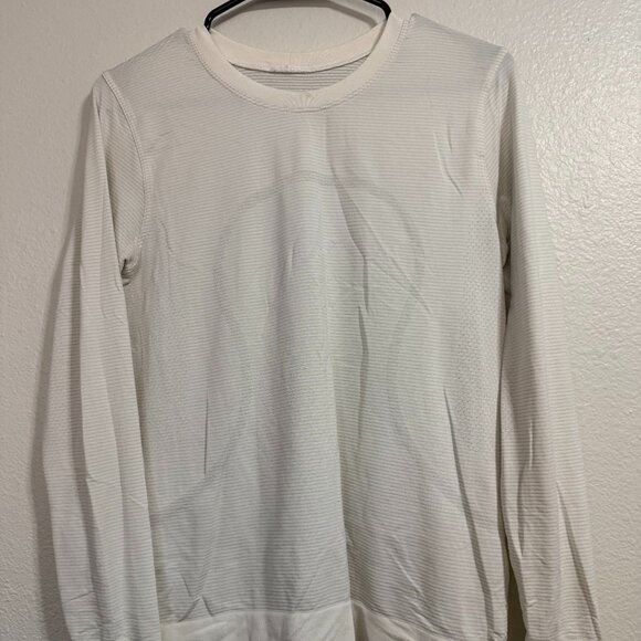 Lululemon Swiftly Breathe Long Sleeve Shirt White - Picture 1 of 7